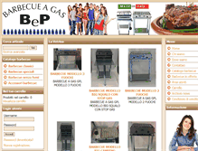 Tablet Screenshot of bep-barbecue.com